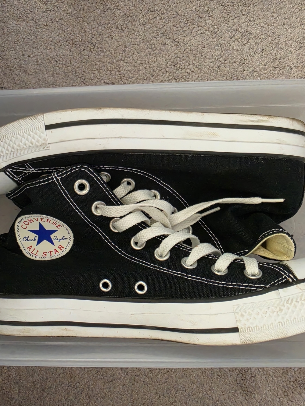 Converse Black High-Top Sneakers